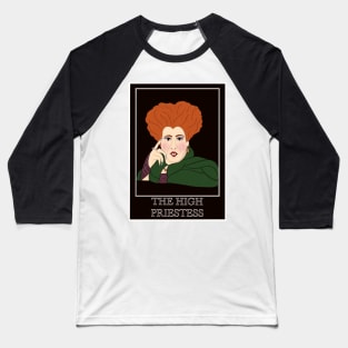 Winnifred Sanderson - The High Priestess Tarot Card Baseball T-Shirt